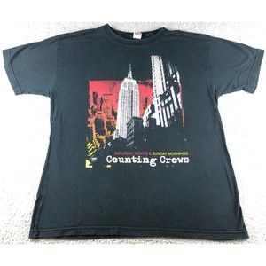 Counting Crows Saturday Nights Sunday Mornings 2008 TOUR T-shirt - Large 00s